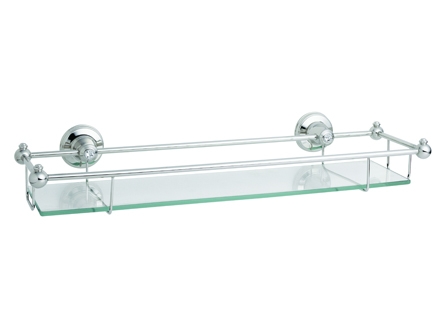 KN6240 GLASS SHELF CRYSTAL DECOR