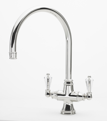 KN3015L MONOBLOC MIXER CRYSTAL LEVER HANDLE